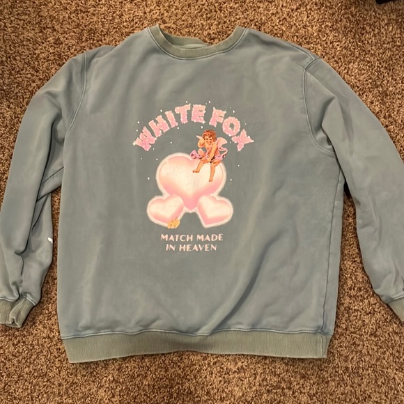 White Fox Boutique Tops - White Fox Boutique Crew Neck